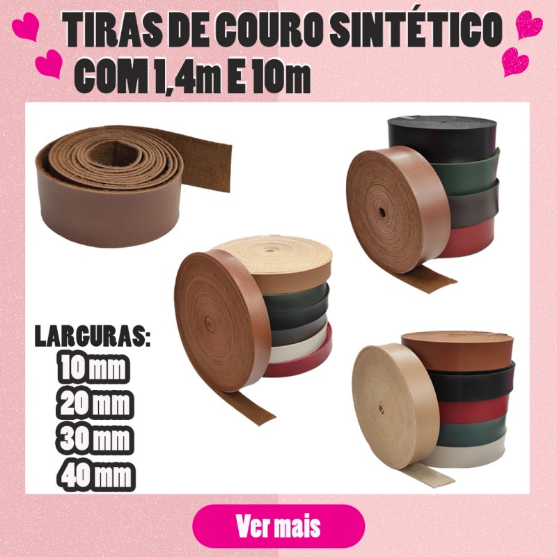 Tiras Sintéticas com 1,4m e com 10m de comprimento